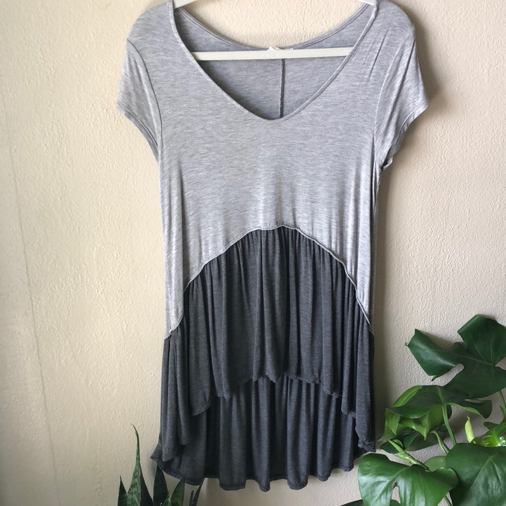 Peplum Oversized Top